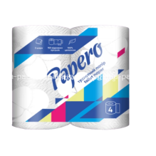 Туалетная бумага белая "Papero" (артикул: 070300020) купить в разделе «Средства для уборки, хозтовары, одноразовая посуда для дома».
